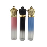 Gold lip gloss tube crown unique lip gloss packaging