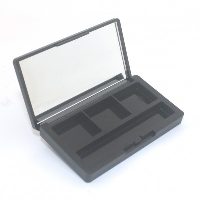 3+1 empty eyebrow powder palette case container