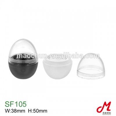 New clear cap egg balm container/packaging