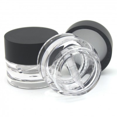 2 in 1 Round cosmetic plastic cream jar