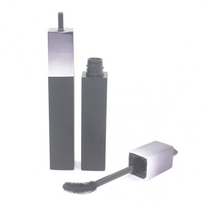 square mascara tube with adjustable brush