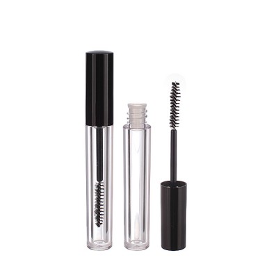 3ml 4ml 10ml Plastic clear empty mascara tube with brushes